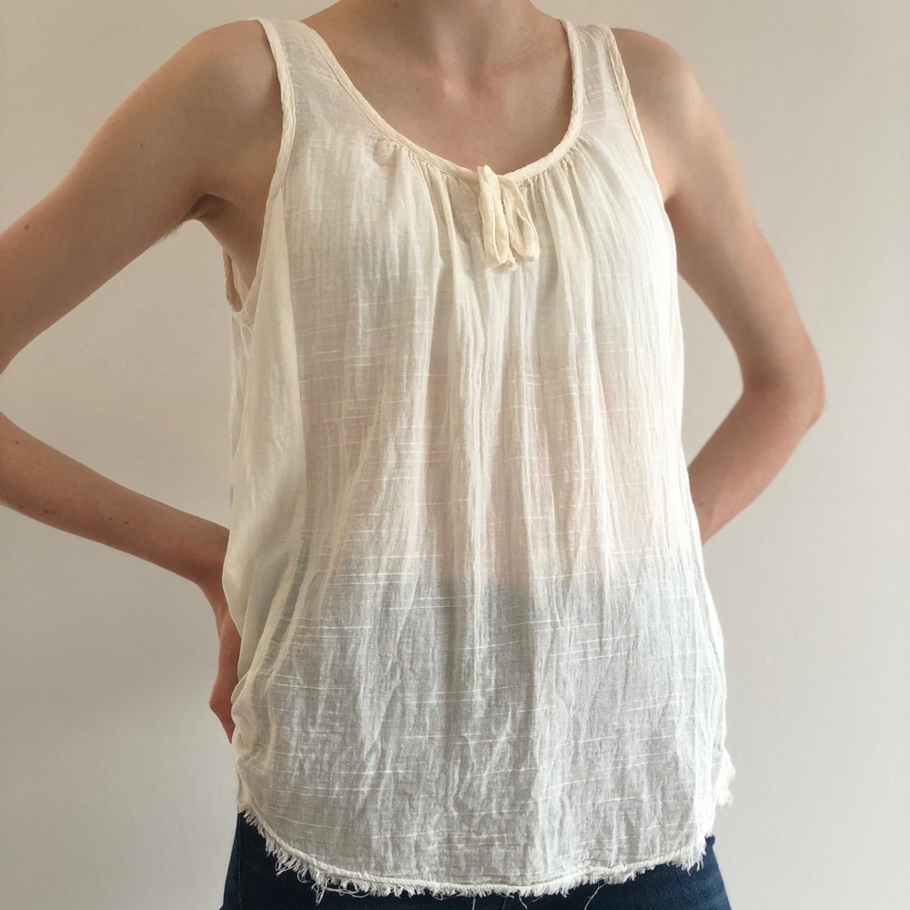 White Light-weight blouse